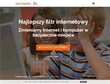 Tablet Screenshot of beniamin.pl